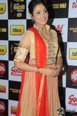 Madhu Shalini at Mirchi Music Awards 2014